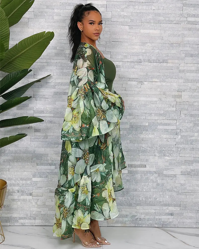 Garden Song Floral Kimono