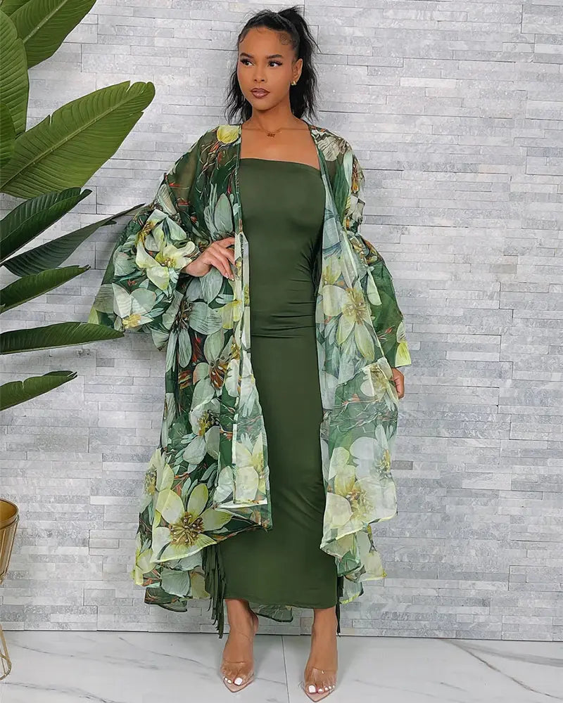 Garden Song Floral Kimono