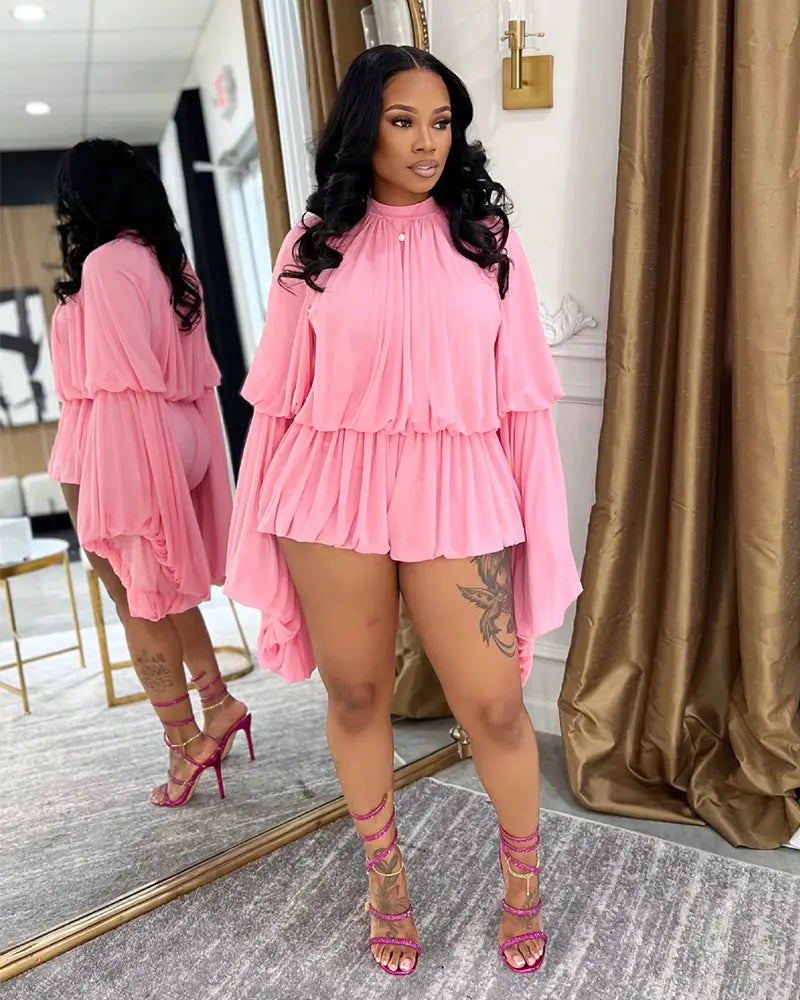 Goddess Flow Cape Jumpsuit