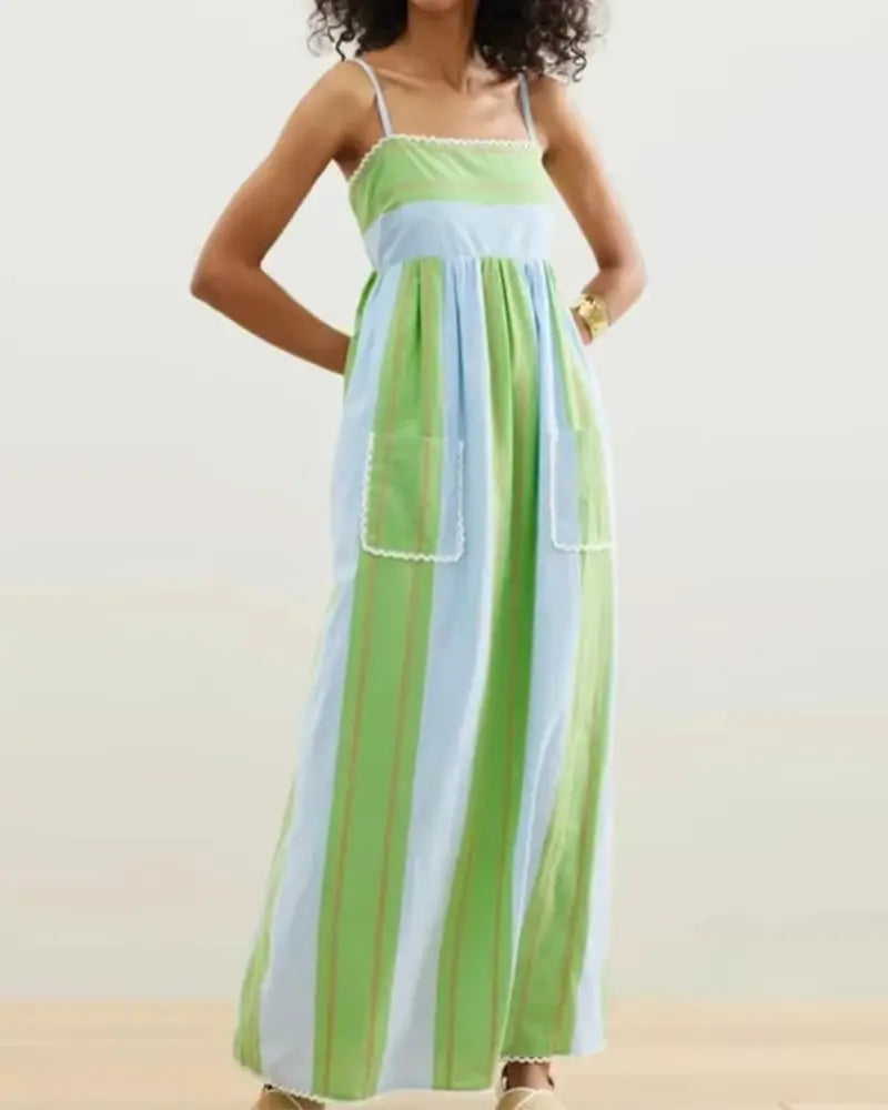 Spring Horizon Maxi Dress