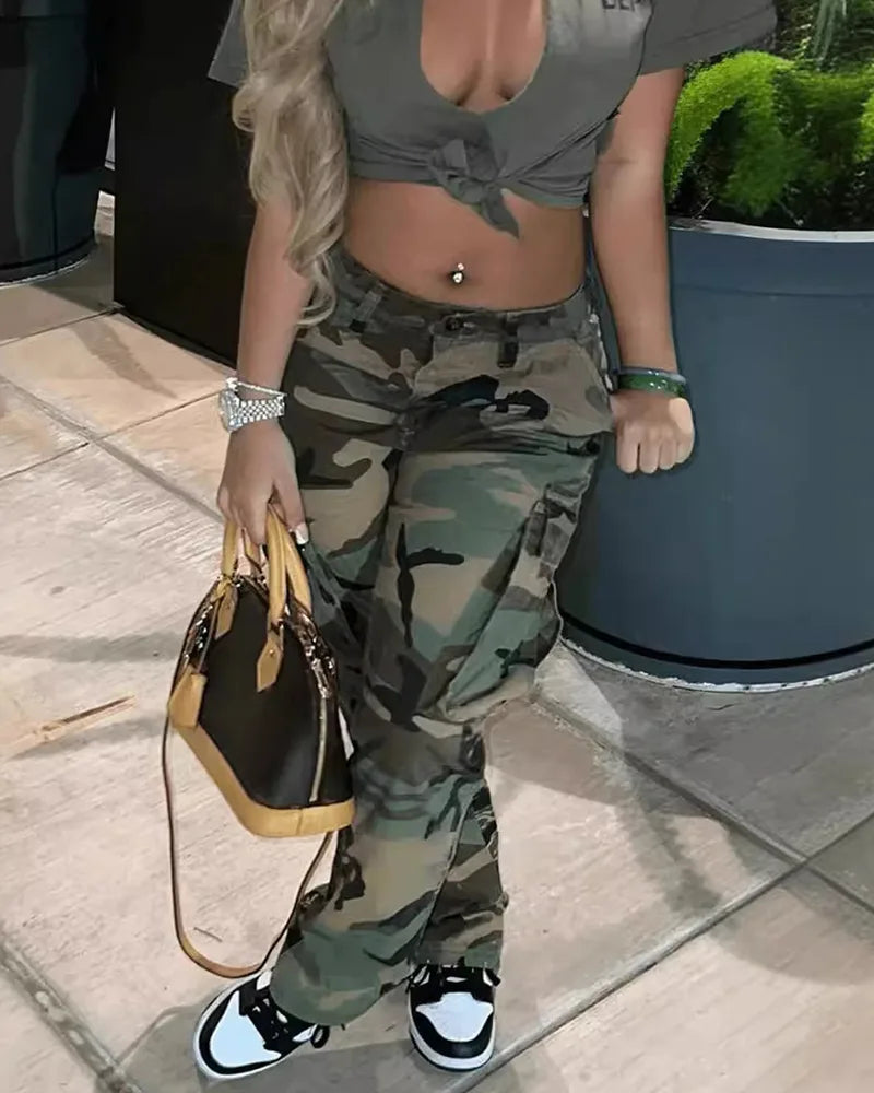 Urban Jungle Camo Cargo Pants