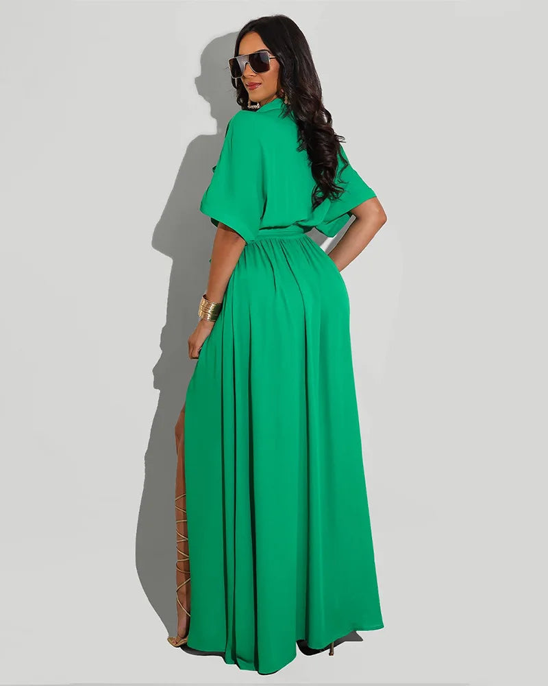 Verdant Days Flow Maxi