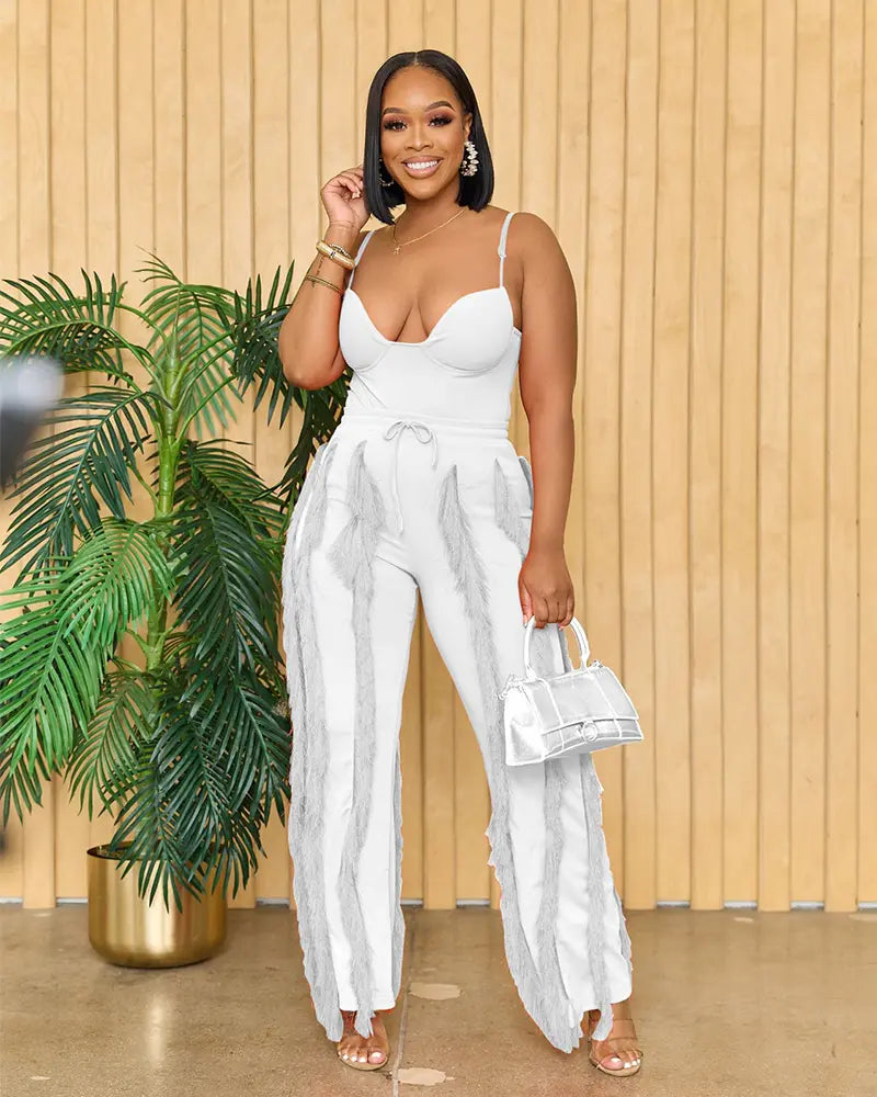 Glam Fringe Two-Piece Set