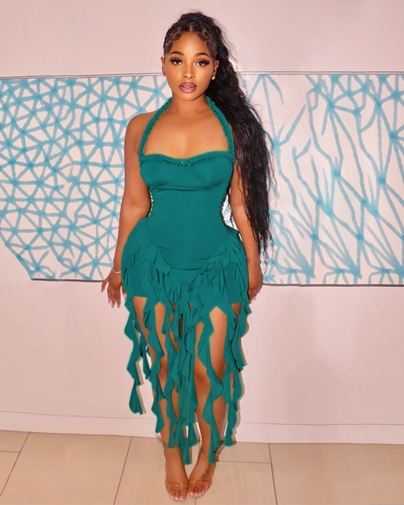 Mermaid Fringe Dress