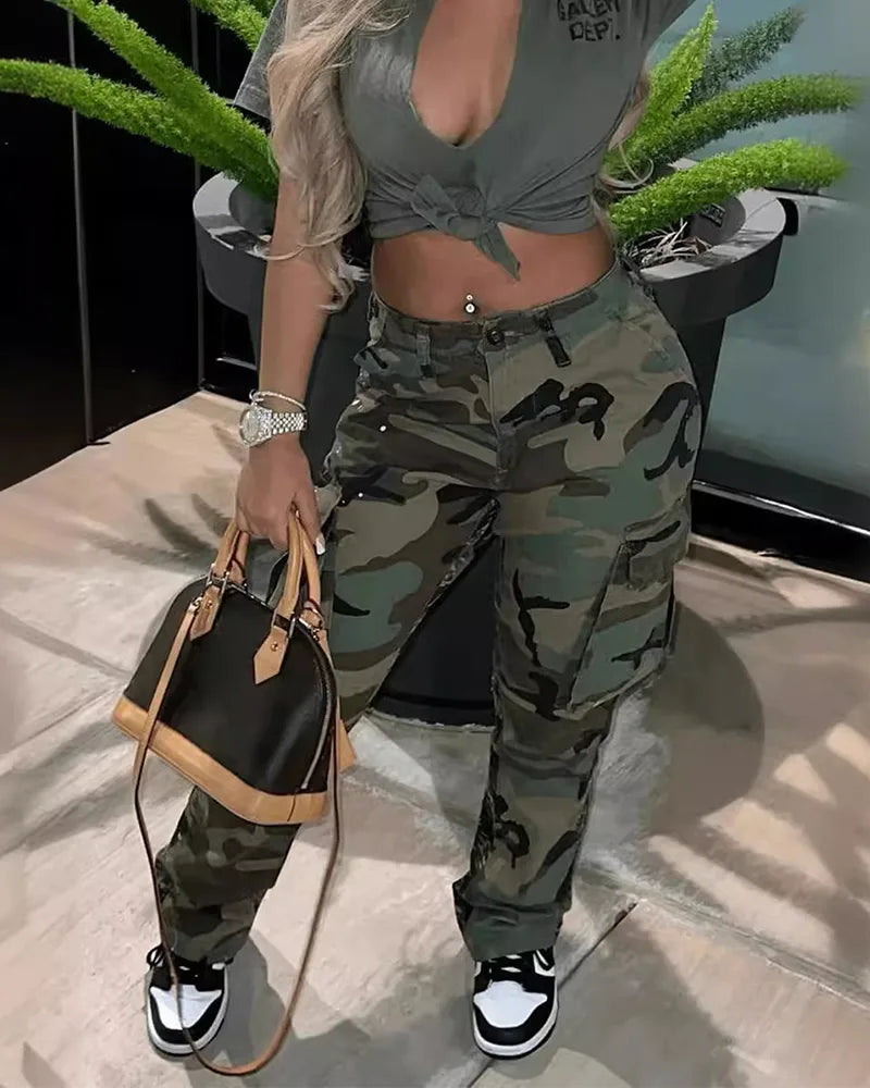 Urban Jungle Camo Cargo Pants