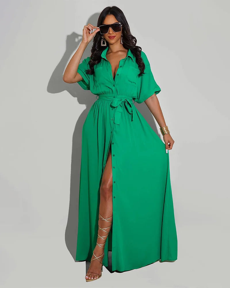 Verdant Days Flow Maxi