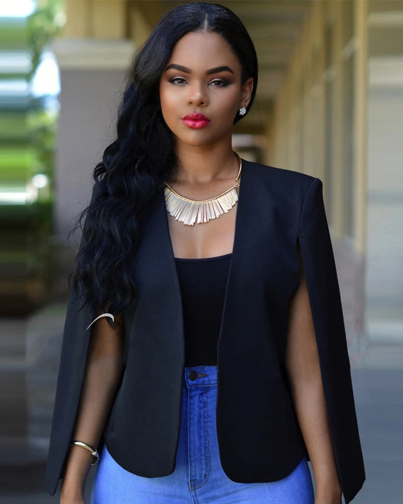 Enigma Charm Cape Blazer