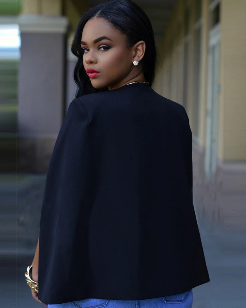 Enigma Charm Cape Blazer